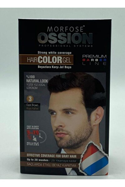 Morfose Koyu Kahve Ossion Jel Boya