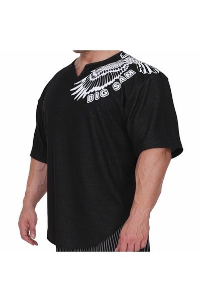 Big Sam Oversize T-shirt Training Top Rag Top 3243