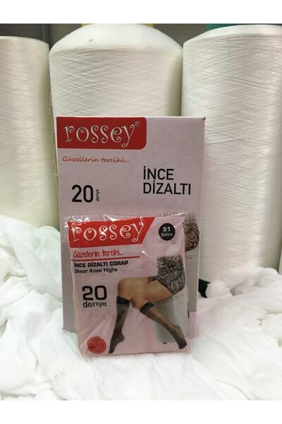 rossey Ince Dizaltı Çorap-sahra 51- (12 Çift)