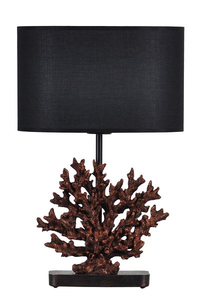 Qdec Modern Design Coral Lampshade Copper Black
