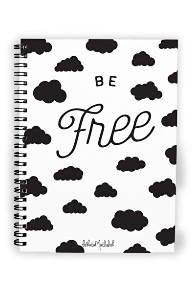 Bikutumutluluk Cadou - N016 Caiet cu spirală de design A5 - Blocnotes Be Free
