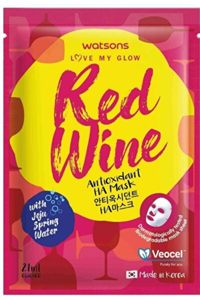 Watsons Red Wine Ha Antioxidant Sheet Mask