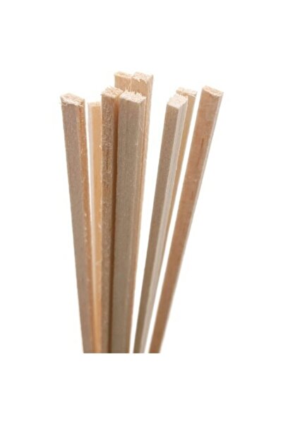 YYB Ham Ahşap Çıta ( Uçurtma Çıtası ) 5 X 5 Mm 95 Cm 10 Adet