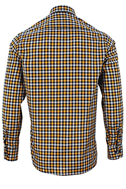 Varetta Чоловіча чорна класична сорочка з довгими рукавами та двома кишенями