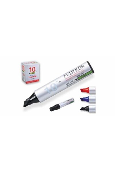 Micro 10 Mm Markör Mmp 1001 12li Kutu Kırmızı