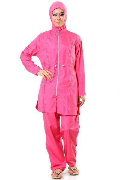 ALFASA Inci Fuchsia 2011 Ολόσωμο Κλασικό Μαγιό Hijab