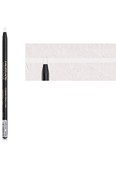 Lalvolin White Ipli Işaretleme Kalemi Microblading Ve Kalıcı Makyaj Yatay Uç Çizim Kalemi 1 Adet Beyaz