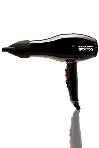 Johnson Professional Black Hair Dryer - Maxifön Blow Dryer