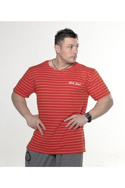 Big Sam Red Cotton T-Shirt 2669