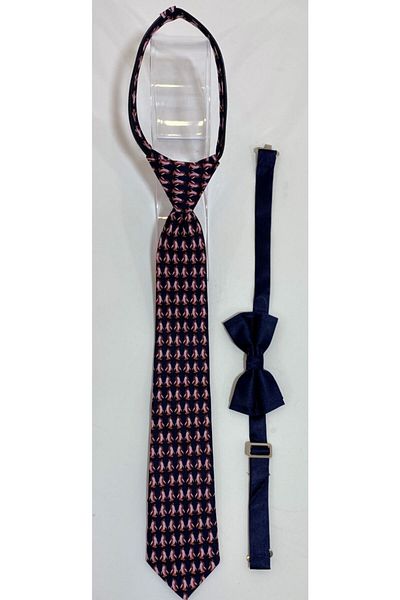 ChatonDor Chaton D'or Children's Bow Tie Zippered Tie Set of 2