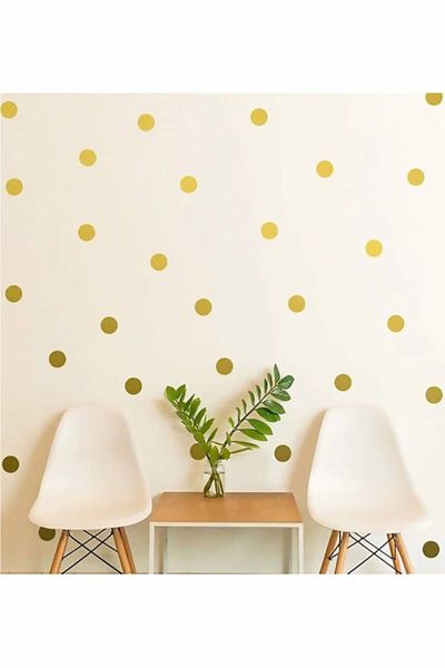 Walldeco Round Cut Polka Dot Baby And Kids Room Wall Sticker