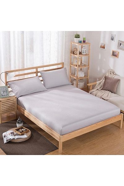 MATEKS Gray Sheet Set - Fabric Elastic, 160X200