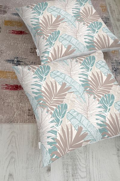Realhomes Pernă de podea cu design special imprimat cu model floral modern