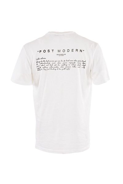 Sam and Sam Sam&sam Post Modern White T-Shirt