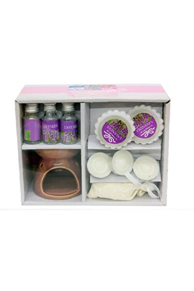 Mnk Buhurdanlık Seti Gül Kokusu Pembe