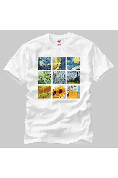 Crazy Футболка для чоловіків Van Gogh Art