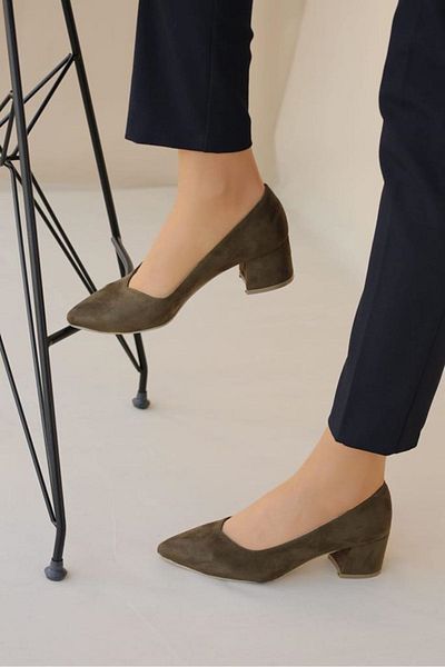 Khaki stilettos store