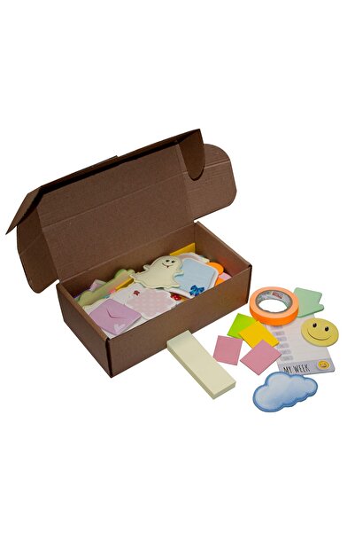 Paste Notes Bir Kutu Not Yaz Yapışkanlı Not Kağıdı