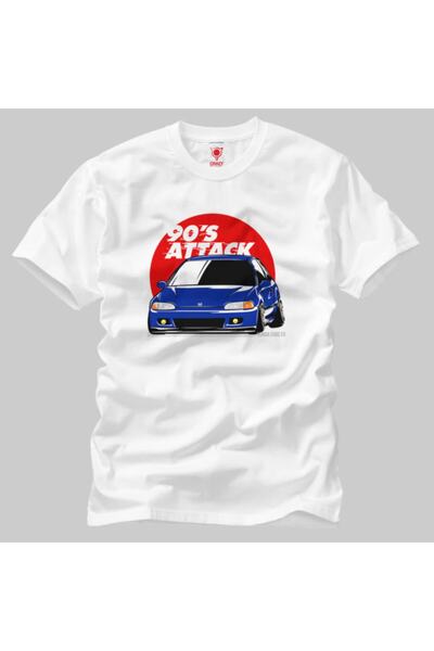 Crazy Ανδρικό μπλουζάκι Honda Civic Eg 90s Attack