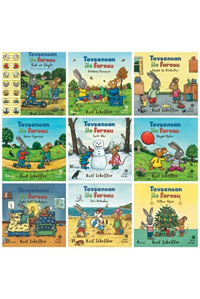 Hep Kitap Tavşancan Ile Faresu 9 Kitap Set