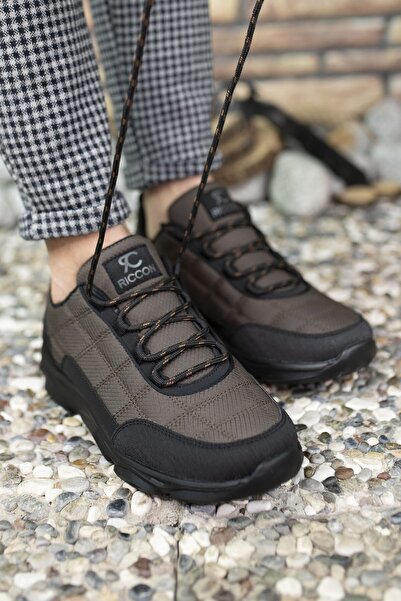 Riccon Brown Men's Sneakers00121310