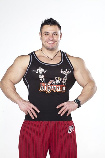 Big Sam قميص تدريب أسود 2096