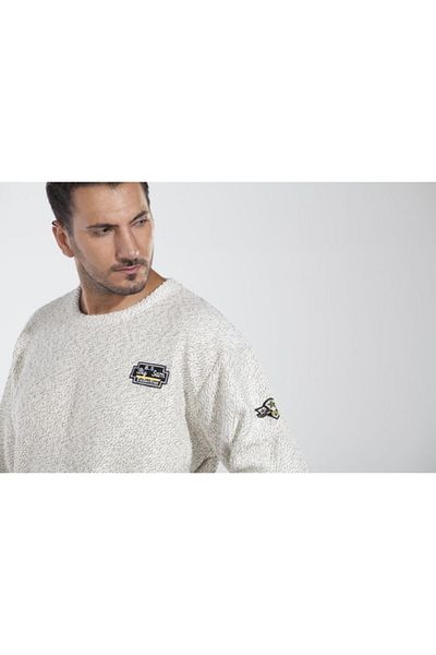 Big Sam Knitted Soft Textured Winter Sweatshirt 4645