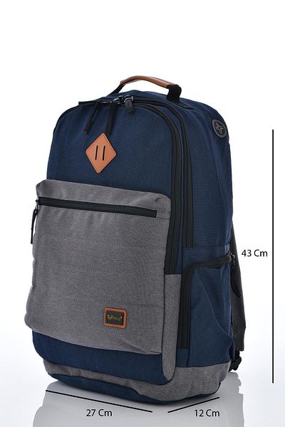 ÇÇS Σακίδιο πλάτης Lidyamed Ççs 51230 Navy μπλε-γκρι