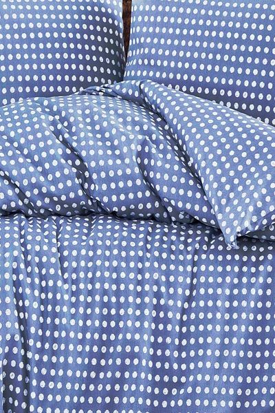 MAJESTE Diplomatic Home Gold Ranforce Duvet Cover Set Batik Series Polka Dot Pattern-1324 Gray