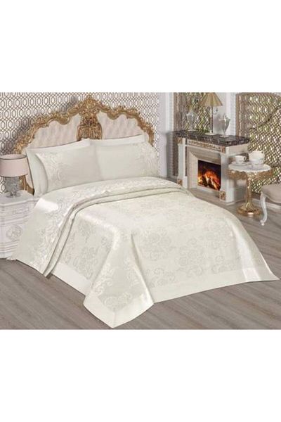 Sultan French Laced Pique Set*cream