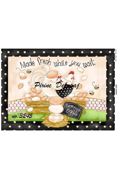 LİNEART No:3245 Model Brass Decopage Paper