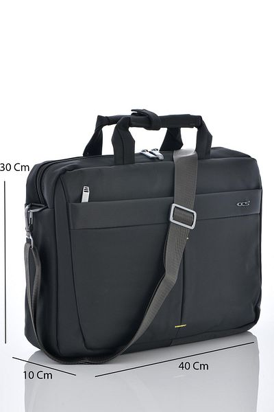 ÇÇS 71340 Laptop Compartment Briefcase Gray