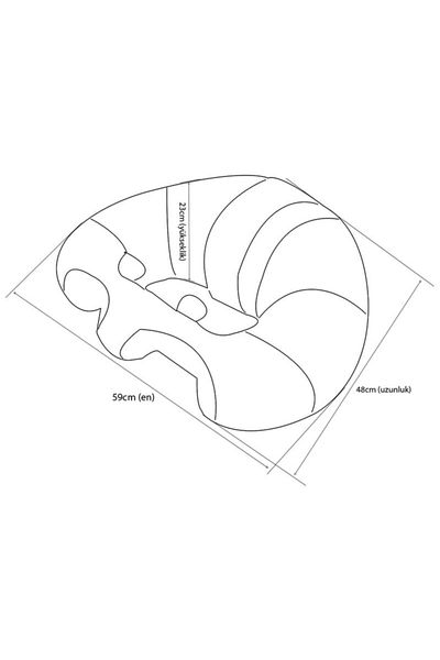 Teknor Green Yellow Baby Sitting Support Cushion