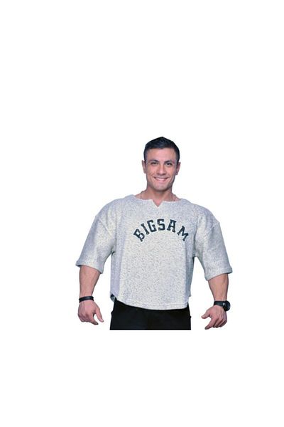 Big Sam Cotton Thick Fabric Training T-Shirt 3028