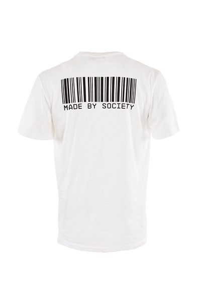 Sam and Sam Sam&sam Barcode White T-Shirt
