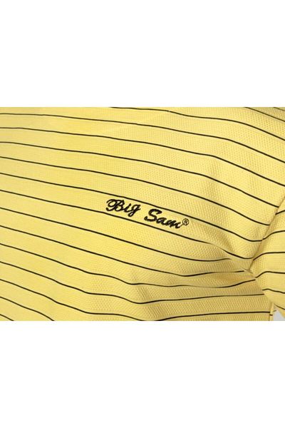 Big Sam Yellow Large Size T-Shirt 2671