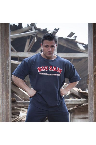 Big Sam Oversize Cotton Wide Cut T-shirt 3111