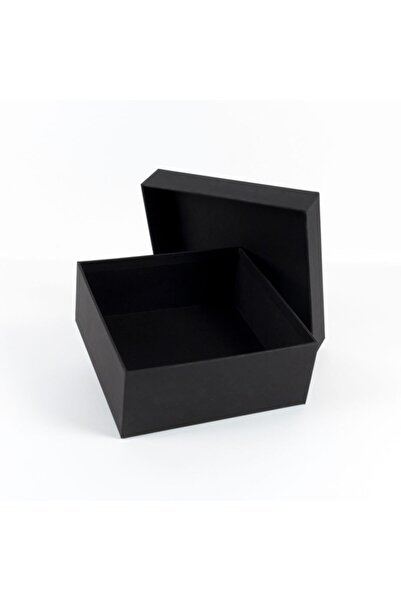 Taze Trend Mukavva Siyah Kutu Kapak 20cm X 20cm X 8cm