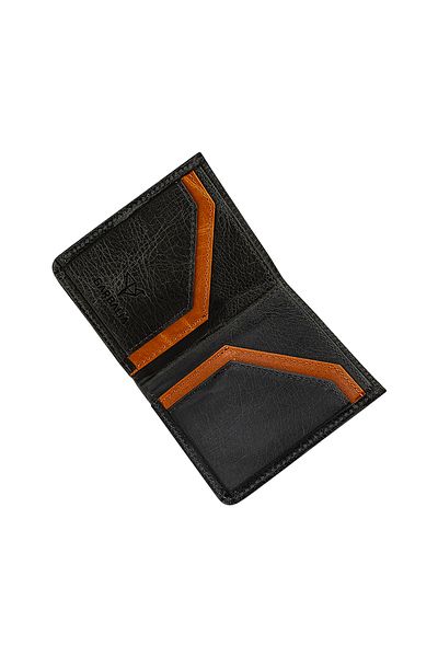 Garbalia Handmade Vintage Leather Black Men's Wallet
