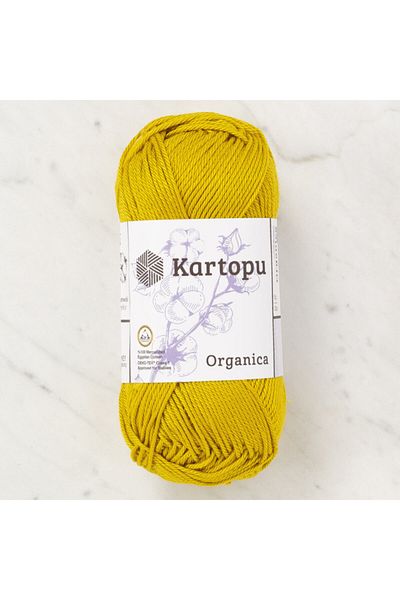 Kartopu Organica 50gr Olive Green Hand Knitting Thread - K1358