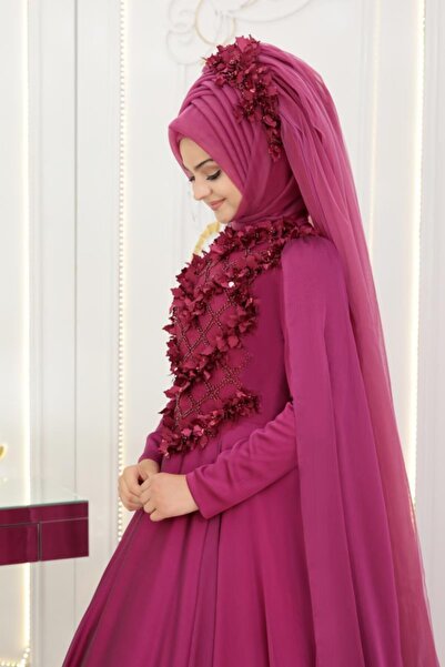 PINAR ŞEMS Gelincik Abiye