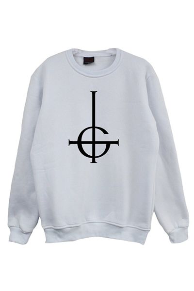 fame-stoned Ghost Patterned Sweatshirt