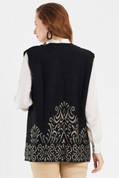 Uludağ Triko Women's Gun Knitwear Vest 1218