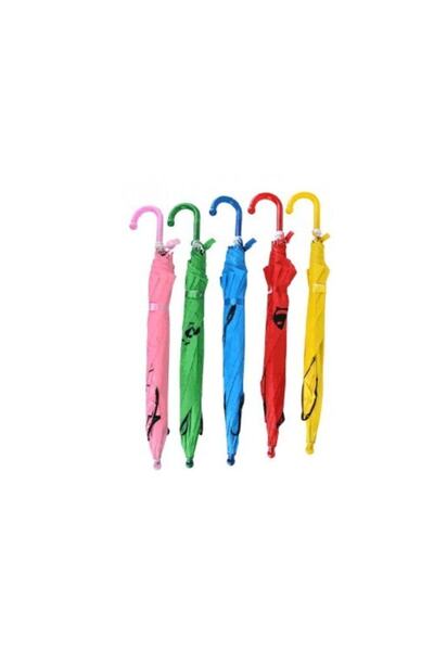 MOBGİFT Kulaklı Ve Düdüklü Çocuk Şemsiyesi Yeşil