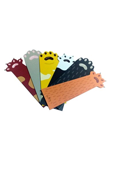 Dikkat Ajans مجموعة رائعة لقارئ الكتب المحبوبة للقطط (6 قطع)