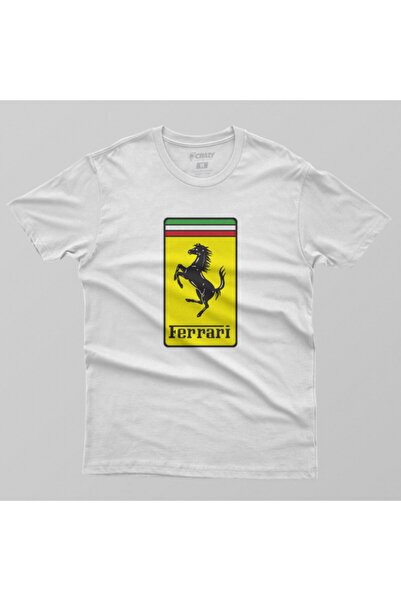 Crazy Ανδρικό μπλουζάκι Ferrari Square Logo