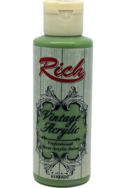 Rich Akrilik Vintage Boya 130 Cc Avakado1214