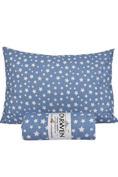CARWEN TEKSTİL Set cearșafuri elastice dublu din bumbac Ranforce 160x200