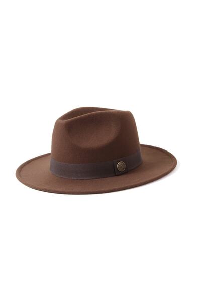 Kapin Pălărie Fedora maro