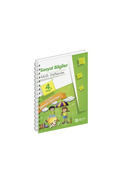 Testfen Yayınları 4. Sınıf Sosyal Bilgiler Akıllı Defterim